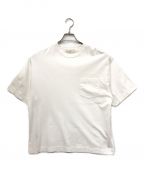 UNFILアンフィル）の古着「スビンコットンジャージーポケットTシャツ」｜ホワイト