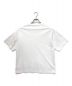 UNFIL (アンフィル) スビンコットンジャージーポケットTシャツ ホワイト サイズ:3：5800円