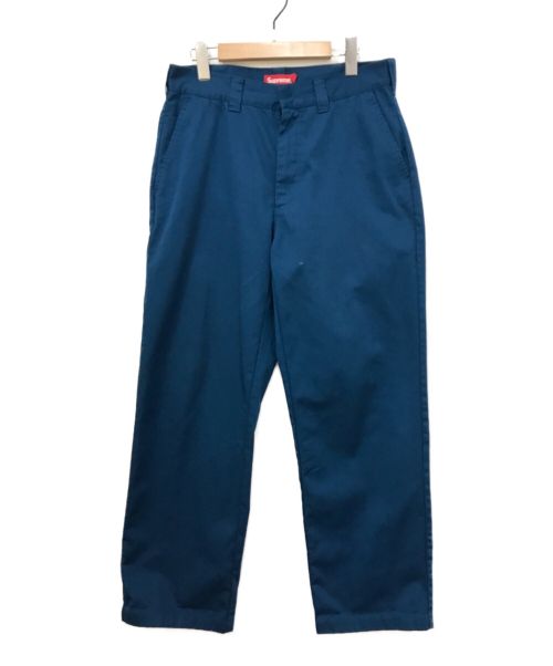 SUPREME（シュプリーム）SUPREME (シュプリーム) Work Pant ブルー サイズ:30の古着・服飾アイテム