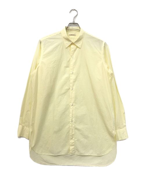 HEUGN（ユーゲン）HEUGN (ユーゲン) JAMES コットンシャツ イエロー サイズ:2の古着・服飾アイテム