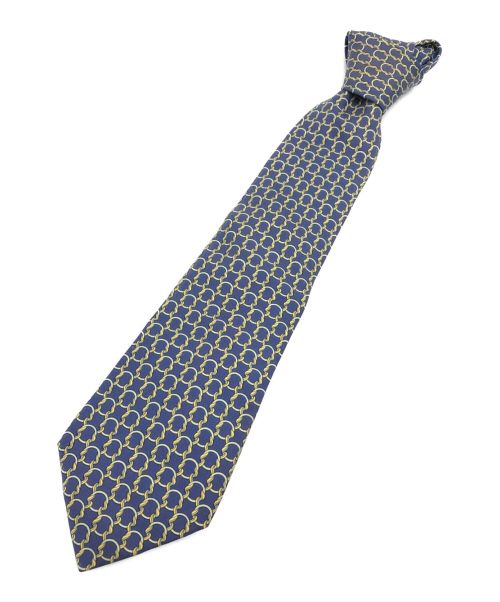 HERMES（エルメス）HERMES (エルメス) ネクタイ ブルー サイズ:下記参照の古着・服飾アイテム