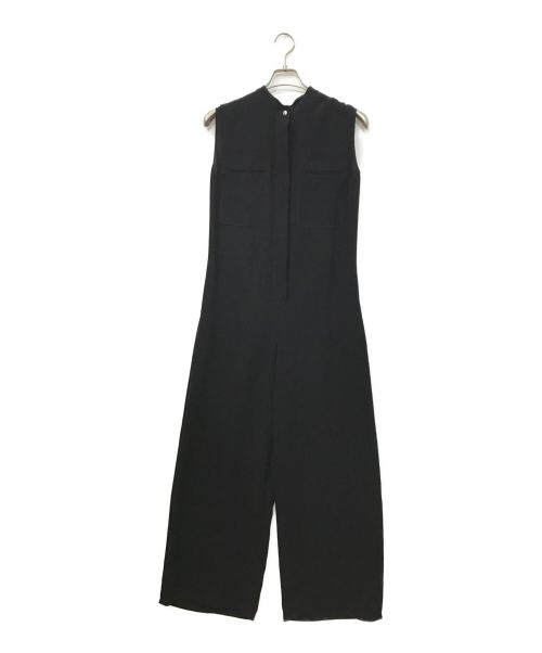theory（セオリー）theory (セオリー) Light Crepe Belted Jumpsuit ブラック サイズ:S 未使用品の古着・服飾アイテム