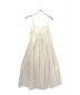LIFESTYLIST (ライフスタイリスト) Calm Dress shiro アイボリー サイズ:S：17800円