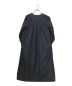PLAIN PEOPLE (プレインピープル) Vネックタックドレス ブラック サイズ:2：9800円