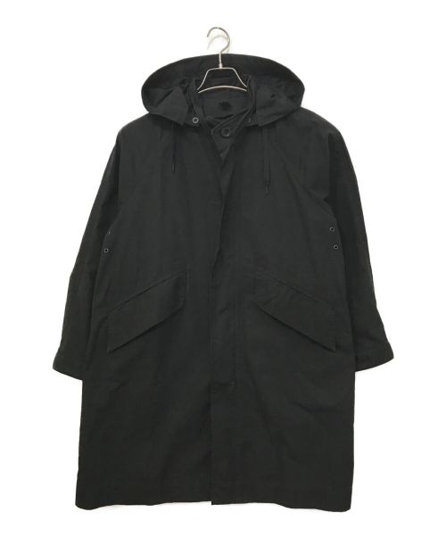 MHL（エムエイチエル）MHL (エムエイチエル) HIGHCOUNT COTTON POPLIN COAT ブラック サイズ:Sの古着・服飾アイテム