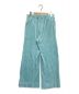 AURALEE (オーラリー) ORGANIC COTTON VELOUR PANTS ブルー サイズ:1：14800円
