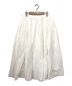 journal standard luxe（ジャーナルスタンダード リュクス）の古着「エアワッシャー ギャザースカート」｜ホワイト