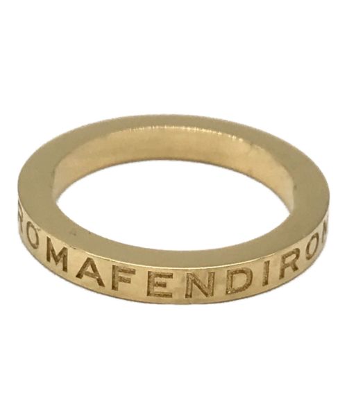 FENDI（フェンディ）FENDI (フェンディ) シグネチャーリング ゴールド サイズ:16号（XS）の古着・服飾アイテム