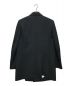 OFFWHITE (オフホワイト) ロングテーラードジャケット ブラック サイズ:48：60000円