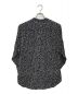 ISABEL ETOILE MARANT (イザベル) レーヨンプリントシャツ ブラック サイズ:34 未使用品：12800円