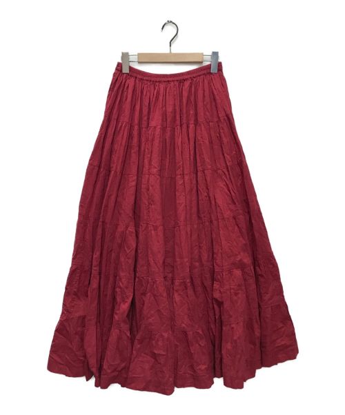 MARIHA（マリハ）MARIHA (マリハ) 草原の虹のスカート レッド サイズ:36 未使用品の古着・服飾アイテム