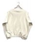 GUCCI (グッチ) THE NORTH FACE (ザ ノース フェイス) Cotton Sweatshirt アイボリー サイズ:L 未使用品：89800円
