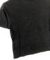 中古・古着 GUCCI (グッチ) グッチロゴ プリント Tシャツ ブラック サイズ:6(120/60)：8000円