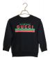 GUCCI（グッチ）の古着「“ORIGINAL GUCCI” プリント スウェットシャツ」｜ブラック