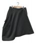 COMME des GARCONS HOMME PLUS（コムデギャルソンオムプリュス）の古着「変形デザインスカート」｜ブラック
