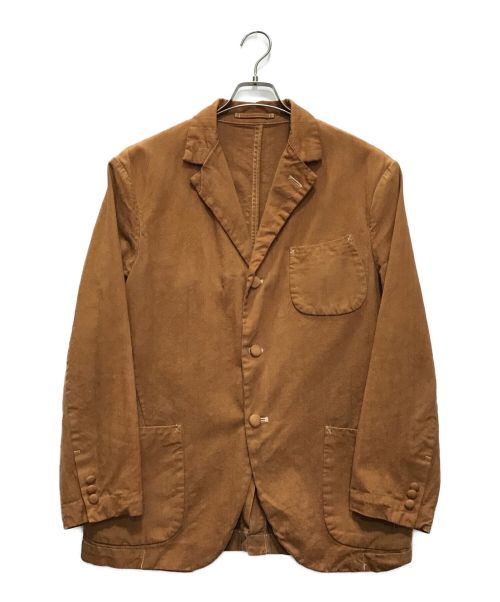 YAMANE（ヤマネ）YAMANE (ヤマネ) テーラードジャケット ブラウン サイズ:40の古着・服飾アイテム