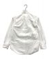 HERMES (エルメス) デザインカラーブロ-ドシャツ ホワイト サイズ:34：29800円
