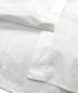 中古・古着 HERMES (エルメス) デザインカラーブロ-ドシャツ ホワイト サイズ:34：29800円