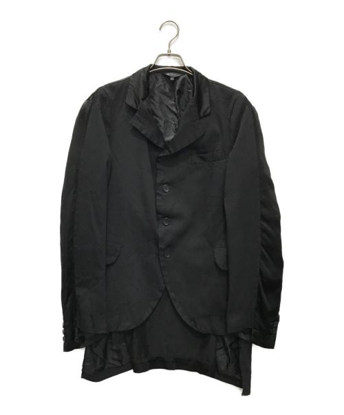 BLACK COMME des GARCONS（ブラック コムデギャルソン）BLACK COMME des GARCONS (ブラック コムデギャルソン) テーラードジャケット ブラック サイズ:Lの古着・服飾アイテム
