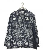 Engineered Garmentsエンジニアド ガーメンツ）の古着「Floral Embroidery Denim Sum Jacket」｜ネイビー