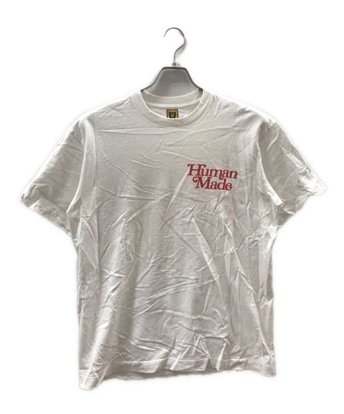 HUMAN MADE（ヒューマンメイド）HUMAN MADE (ヒューマンメイド) Tシャツ ホワイト サイズ:Lの古着・服飾アイテム
