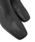 中古・古着 CORSO ROMA 9 (コルソローマノーヴェ) セットバックヒールショートブーツ ブラック サイズ:37：12800円