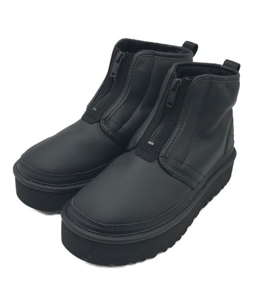 UGG（アグ）UGG (アグ) Neumel Platform Zip ブラック サイズ:25の古着・服飾アイテム