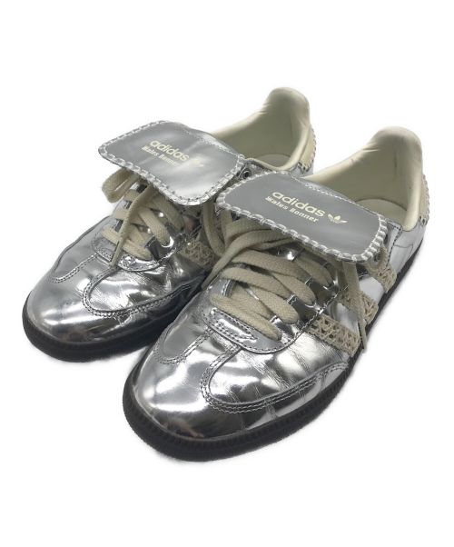 adidas（アディダス）adidas (アディダス) WALES BONNER (ウェールズボナー) samba スニーカー シルバー サイズ:26cmの古着・服飾アイテム