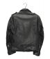 Schott (ショット) ダブルライダースジャケット ブラック サイズ:36：32800円