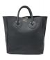 YOUNG & OLSEN The DRYGOODS STORE（ヤングアンドオルセン ザ ドライグッズストア）の古着「EMBOSSED LEATHER TOTE M」｜ブラック