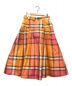 ANAYI (アナイ) チェックタックフレア スカート オレンジ サイズ:38：14800円