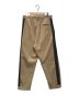 BED J.W. FORD (ベッドフォード) Two Tucks Wool Pants ブラウン：9000円