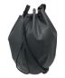 beautiful people（ビューティフルピープル）の古着「basketball drawstring logo emboss bag」｜ブラック