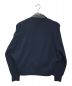 TOGA PULLA (トーガ プルラ) ニットドッキングダブルライダースジャケット ブラック×ネイビー サイズ:2：17800円