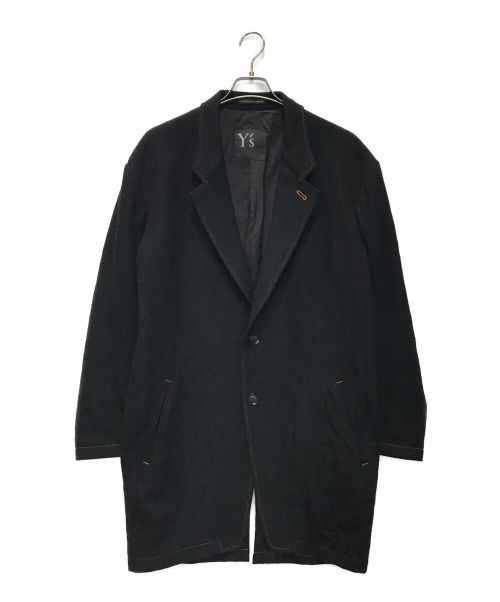 Y's（ワイズ）Y's (ワイズ) オーバーサイズコート ブラック サイズ:1の古着・服飾アイテム