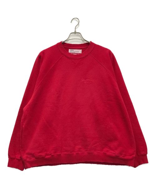 DAIRIKU（ダイリク）DAIRIKU (ダイリク) Water-repellent Pullover Sweater レッド サイズ:Mの古着・服飾アイテム
