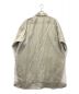 Maison Margiela 1 (メゾンマルジェラ 1) Organza-Overlay Striped Shirt Dress カーキ サイズ:40：29800円