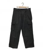 BONCOURAボンクラ）の古着「B-47 Cargo Pants Deck Cloth」｜ブラック