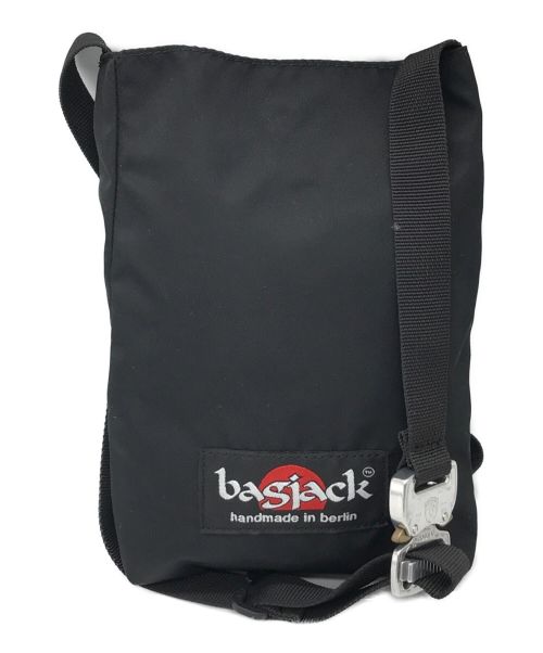BAGJACK（バッグジャック）Bagjack (バッグジャック) ナイロンショルダーバッグ ブラック サイズ:下記参照の古着・服飾アイテム