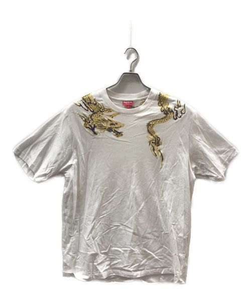 SUPREME（シュプリーム）Supreme (シュプリーム) DRAGON WRAP Tシャツ ホワイト サイズ:Lの古着・服飾アイテム