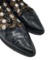 中古・古着 TOGA PULLA (トーガ プルラ) cut-out lace-up Ankle Boots ブラック サイズ:39：14800円