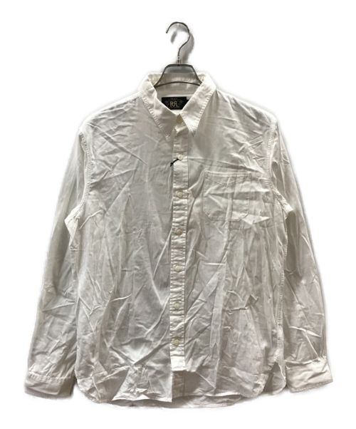 RRL（ダブルアールエル）RRL (ダブルアールエル) ツイルワークシャツ ホワイト サイズ:M 未使用品の古着・服飾アイテム