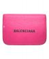 BALENCIAGA（バレンシアガ）の古着「3つ折り財布」｜ショッキングピンク