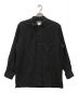 Yohji Yamamoto pour homme（ヨウジヤマモト プールオム）の古着「レーヨンシャツ」｜ブラック