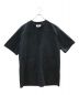 MM6 Maison Margiela（エムエムシックス メゾンマルジェラ）の古着「VネックコットンTシャツドレス」｜ブラック
