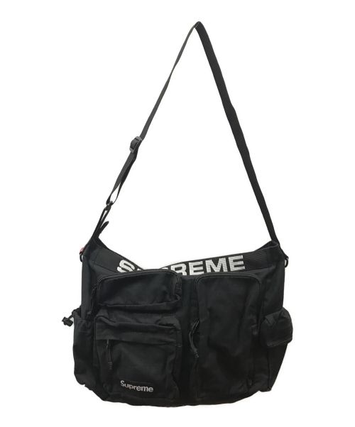 SUPREME（シュプリーム）Supreme (シュプリーム) FIELD MESSENGER BAG ブラックの古着・服飾アイテム