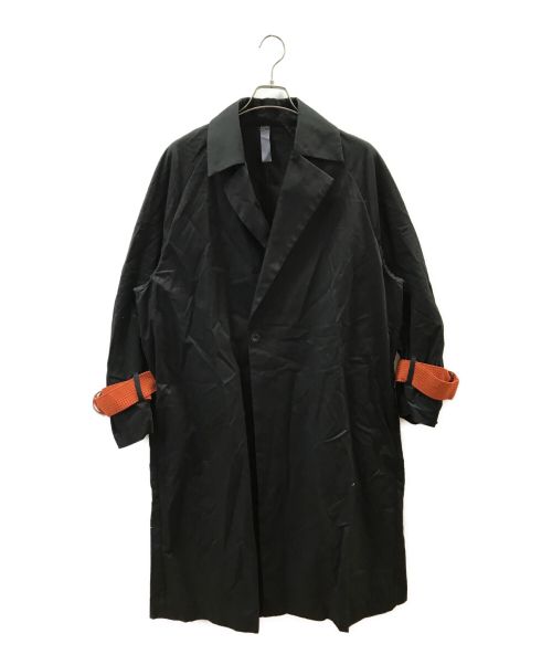 SHINYA KOZUKA（シンヤコズカ）SHINYA KOZUKA (シンヤコズカ) Trenchish コート ブラック サイズ:Mの古着・服飾アイテム