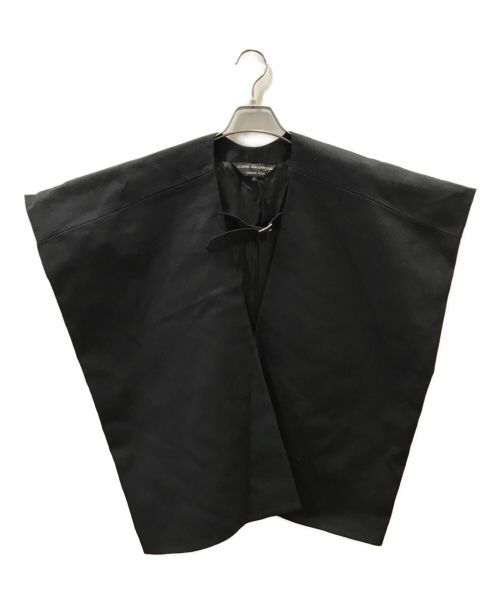 COMME des GARCONS HOMME PLUS（コムデギャルソンオムプリュス）COMME des GARCONS HOMME PLUS (コムデギャルソンオムプリュス) BIG SHOULDER CAPEジャケット ブラック サイズ:Sの古着・服飾アイテム