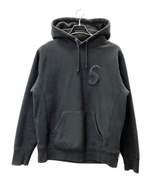 SUPREME（シュプリーム）SUPREME (シュプリーム) Tonal S Logo Hooded Sweatshirt’ ブラック サイズ:Sの古着・服飾アイテム