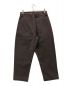 STUDIO NICHOLSON (スタジオニコルソン) bionda single pleat tapered pants ブラウン サイズ:M：17800円